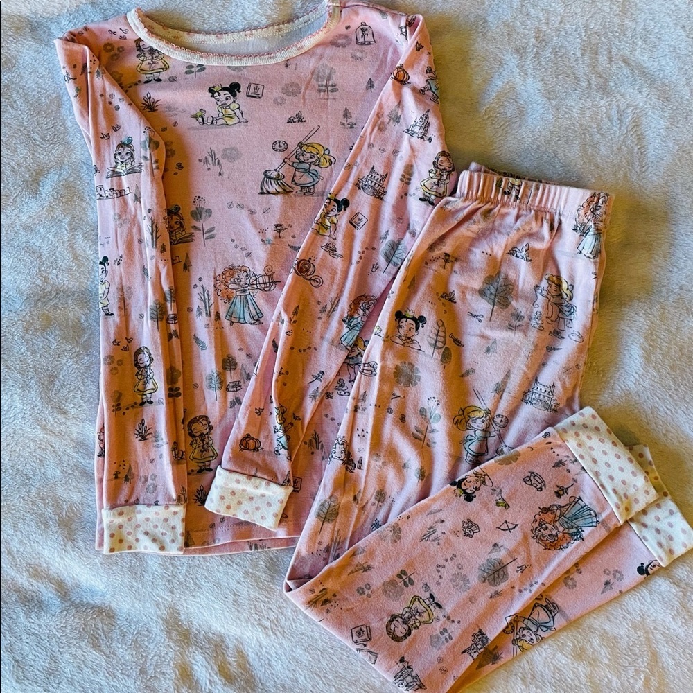 Disney girl pajama set size 10